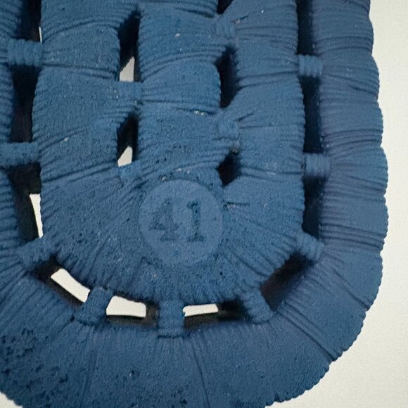 TECS Navy Blue Sandals Slides Size 41 - Picture 4 of 4